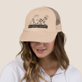 Casquette Tout est relatif (En situation)