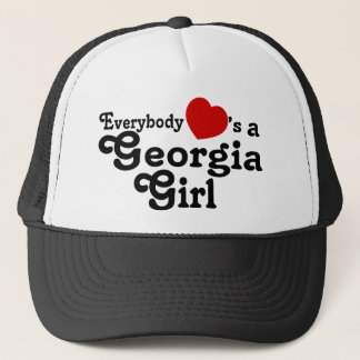 Casquette Tout le monde coeurs une fille de la Géorgie
