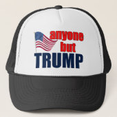 Casquette Tout le monde sauf Trump (Devant)