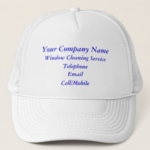 CASQUETTE TRADES, NETTOYAGE DES FENÊTRES