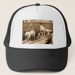 Casquette Train d'éléphant de Ringling Bros de glissière 