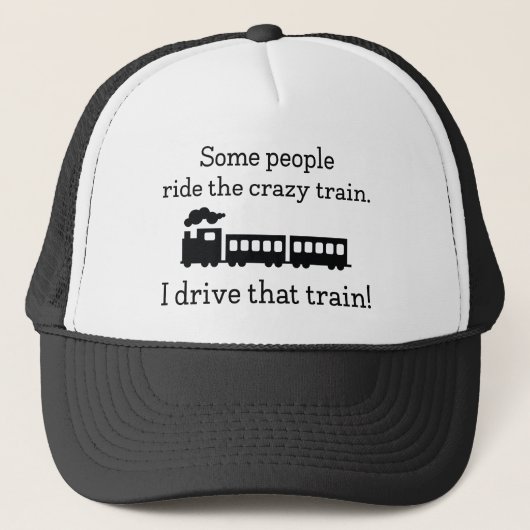 Casquette Train fou (Devant)