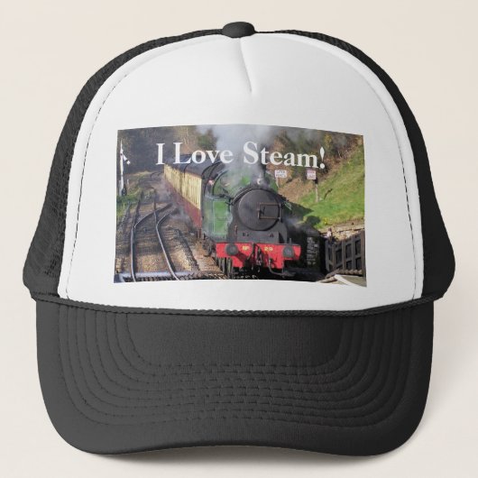 CASQUETTE TRAINS À VAPEUR (Devant)