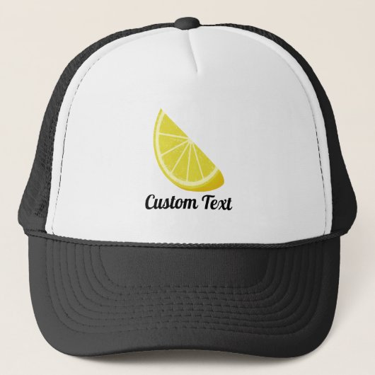 Casquette Tranche de citron (Devant)