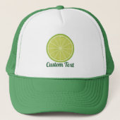 Casquette Tranche de citron vert (Devant)