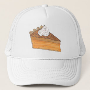 Casquette Tranches de tarte à la pomme de terre douce Nourri