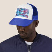 Casquette Transcendance du robot (En situation)