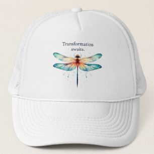 Casquette Transformation Attend - libellule colorée