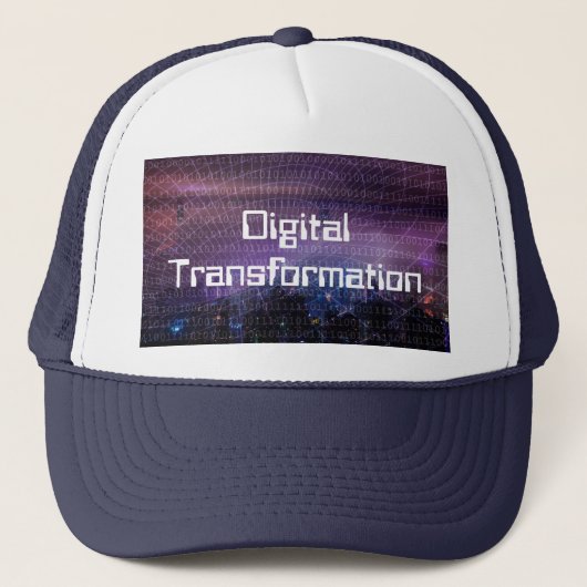 Casquette Transformation numérique pour les entreprises (Devant)