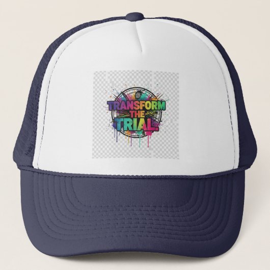 Casquette Transformer l'essai - Inspirational Multicolor Gra (Devant)