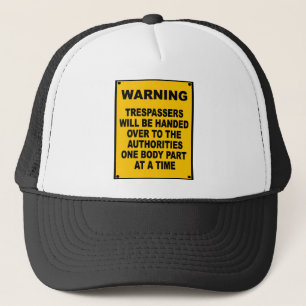 Casquette Transgresseurs d'avertissement