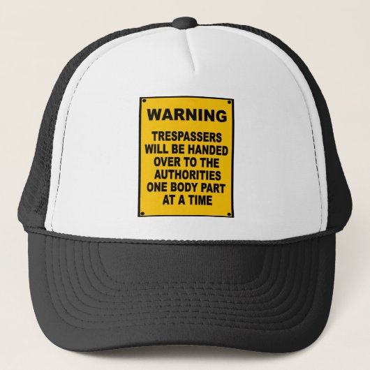Casquette Transgresseurs d'avertissement (Devant)