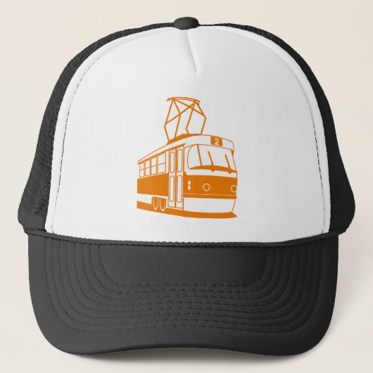 Casquette Transport par tramway électrique (Devant)