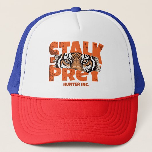 Casquette Traquer une proie (Devant)