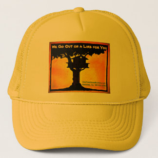 Casquette Travail de bâtiment de cabane dans un arbre et