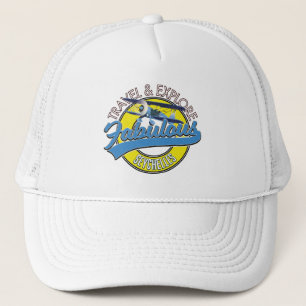 Casquette travel explore fabulous Seychelles logo