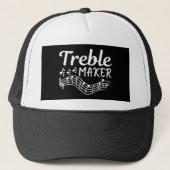 Casquette Tréble Maker Funny Musicien (Devant)