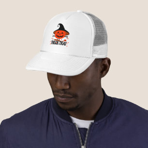 Casquette Treck Trat Citrouille Sourire
