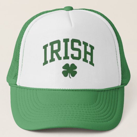 Casquette Trèfle de fierté irlandaise classique - Fête de la (Devant)