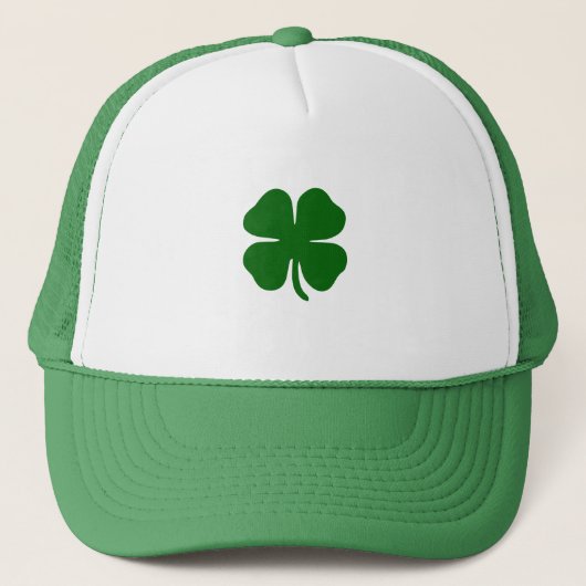 Casquette Trèfle Vert Chanceux Irlandais (Devant)