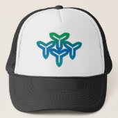 Casquette Tri-lame gothique (Devant)