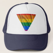 CASQUETTE TRIANGLE 1 DE GAY PRIDE (Devant)