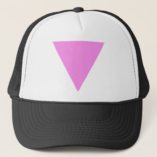 Casquette Triangle rose (Devant)