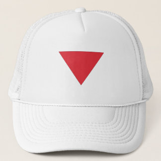 Casquette Triangle rouge inversé