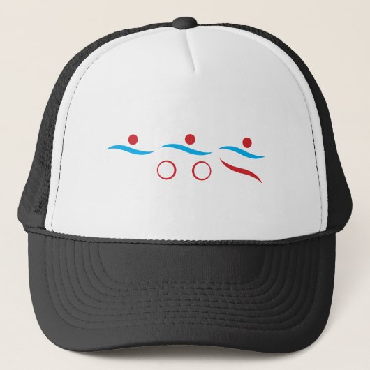 Casquette Triathlon unique gift (Devant)