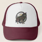 Casquette Tribal Wolf Hat (Devant)