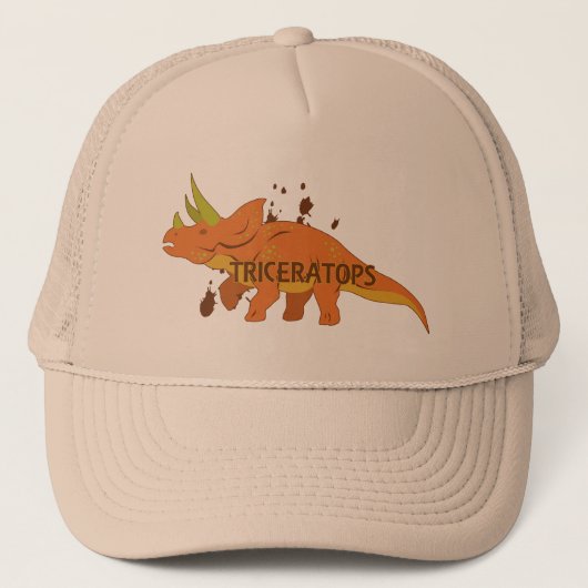Casquette Tricératops (Devant)