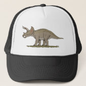 Casquette Tricératops de Dinosaure Crétacé (Devant)