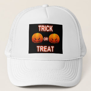 Casquette Trick Ou Traiter Citrouilles