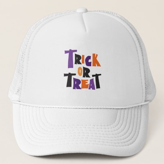 Casquette Trick ou traiter Halloween nuit effrayante (Devant)