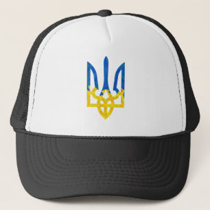 Casquette Trident ukrainien polygonal faible