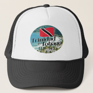 Casquette "Trinidad & Tobago Est. Plage Drapeau De 1962"