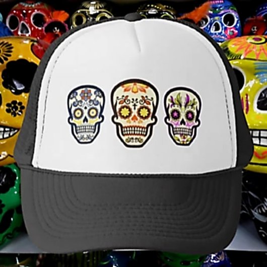 Casquette Trio Crâne de Sucre