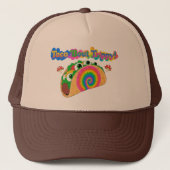 Casquette Trippy Taco Tie Dye Trucker Hat  (Devant)