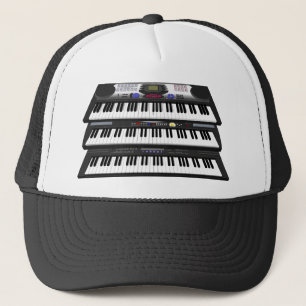 Casquette Trois claviers modernes : Synthétiseurs :