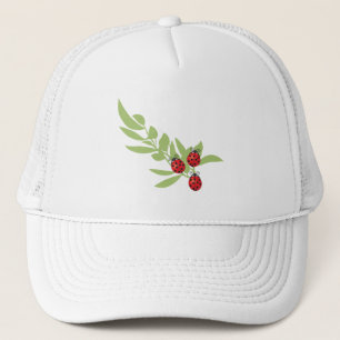 Casquette Trois coccinelles chanceuses