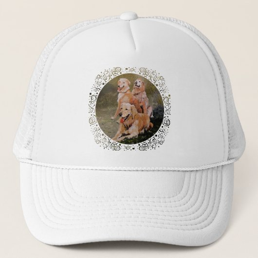 Casquette Trois générations d'or (Devant)