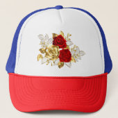 Casquette Trois Roses de bijoux (Devant)