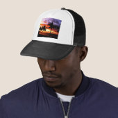Casquette Tropical beach sunset (En situation)
