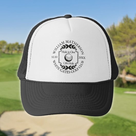 Casquette Trou en un classique Golf personnalisé