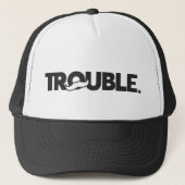 Casquette Trouble Double Funny Dad Son Daughter Matching (Devant)