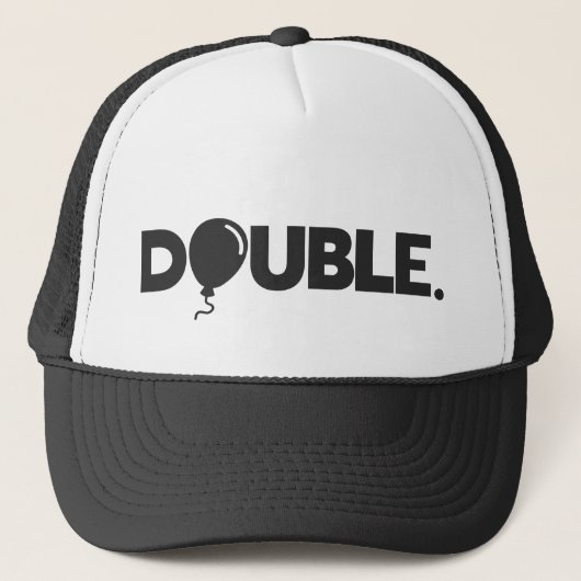 Casquette Trouble Double Funny Dad Son Daughter Matching (Devant)
