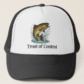 Casquette Trout of Control (Devant)