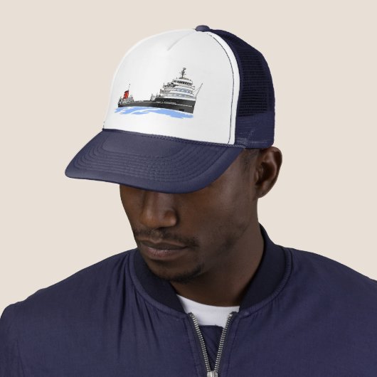 Casquette Troy H. Browning, cargo des Grands Lacs (En situation)