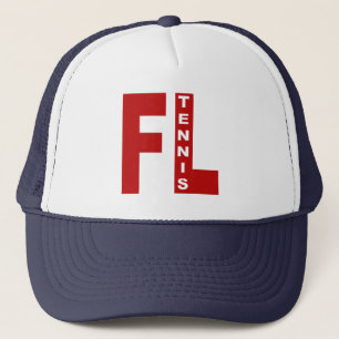 Casquette trucker blanc marine FLORIDA TENNIS Pet