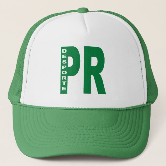 Casquette Trucker blanc/vert PARANA DESPORTE   BR (Devant)